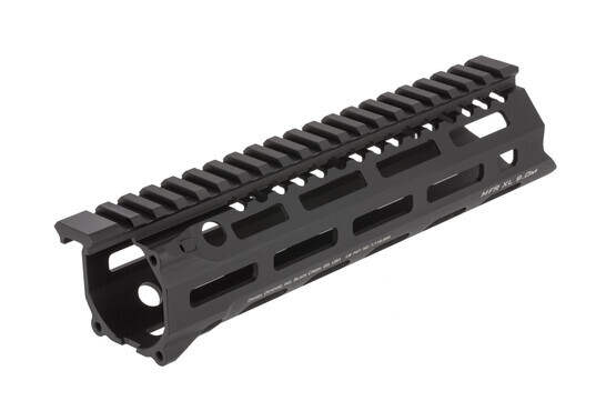 Daniel Defense 9in free float MFR XL handguard for the AR-15 utilizies an exceptionally robust DDM4 mounting system